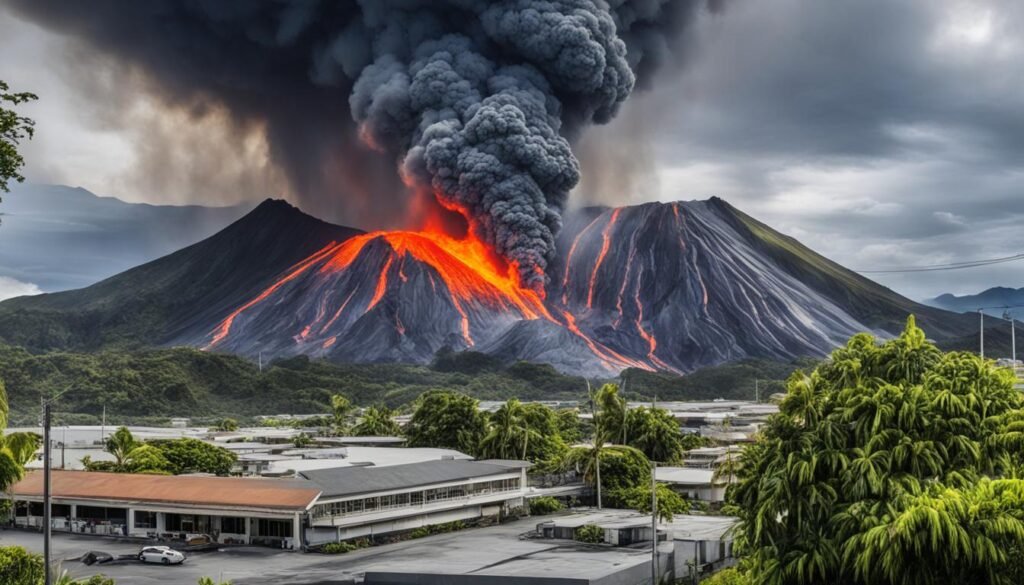 Pinatubo volcanic activity