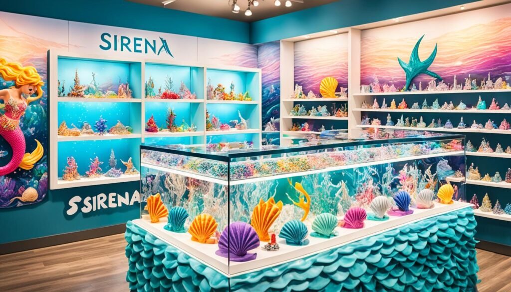 Sirena merchandise and collectibles